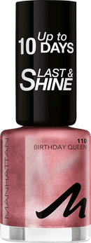 MANHATTAN Cosmetics Nagellak Last & Shine 110 Birthday Queen, 8 ml
