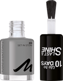 MANHATTAN Cosmetics Vernis à ongles Last &amp; Shine Set In Stone 230, 8 ml