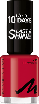 MANHATTAN Cosmetics vernis à ongles Last &amp; Shine Be My Baby 630, 8 ml