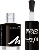 MANHATTAN Cosmetics Nagellak Last & Shine 790 Black Is Back, 8 ml