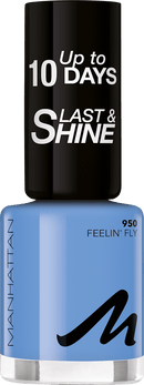 MANHATTAN Cosmetics vernis à ongles Last &amp; Shine Feelin' Fly 950, 8 ml