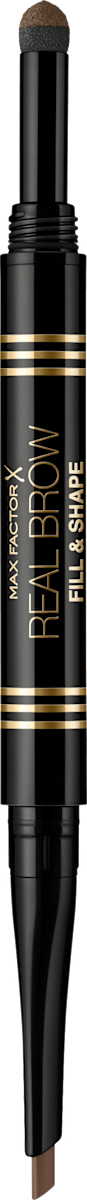 MAX FACTOR Wenkbrauwpotlood Real Brow Fill & Shape 002 Brown, 0,66 g