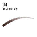 MAX FACTOR Crayon à sourcils Real Brow Fill &amp; Shape Pencil Deep Brown 04, 0,6 g