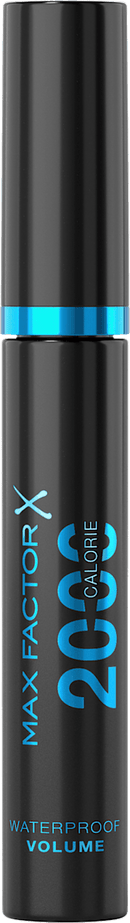 MAX FACTOR Mascara 2000 Calorie Waterproof Volume Rich Black, 9 ml