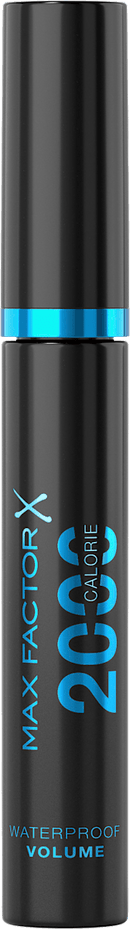 MAX FACTOR Mascara 2000 Calorie Waterproof Volume Rich Black, 9 ml