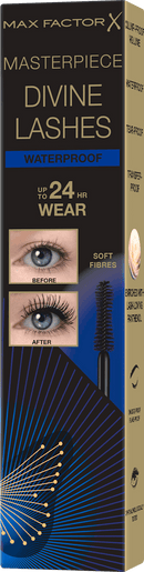 MAX FACTOR Mascara Masterpiece Divine Lashes Waterproof 003 Black, 9 ml
