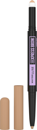 Maybelline New York Crayon à Sourcils Express Brow Satin Duo 00 Blond Clair, 1 pc.