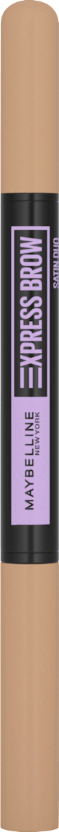 Maybelline New York Crayon à Sourcils Express Brow Satin Duo 00 Blond Clair, 1 pc.