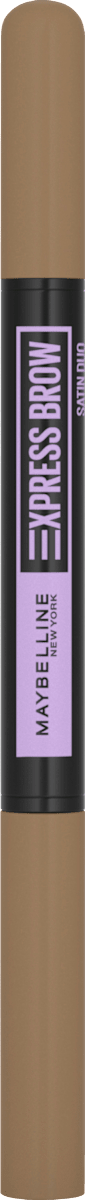 Maybelline New York Crayon à Sourcils Express Brow Satin Duo 01 Blond Foncé, 1 pc.