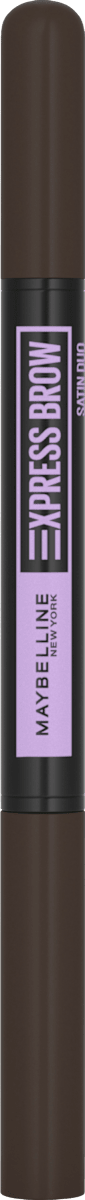 Maybelline New York Crayon à Sourcils Express Brow Satin Duo 05 Noir-brun, 1 pc.