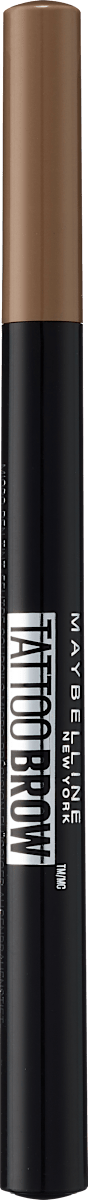 Maybelline New York Eyebrow Pen Tattoo Brow Pen Medium Brown 120, 1 pièce