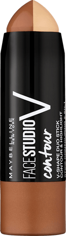 Maybelline New York Contouring Stick Master Contour Vshape duo moyen, 8 g