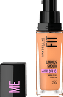 MAYBELLINE NEW YORK Foundation Fit Me Liquid 225 Medium Buff, 30 ml