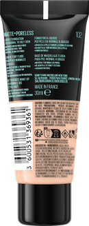 Maybelline New York Makeup Fit Me Matte &amp; Poreless 102 Ivoire clair, 30 ml