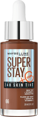 MAYBELLINE NEW YORK Foundation Super Stay 24H Skin Tint 66 Hazelnut, 30 ml