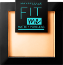 Maybelline New York Poudre Visage Fit Me Matte &amp; Poreless 250 Sun Beige, 10 g