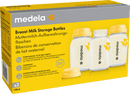 Ensemble de biberons pour lait maternel Medela (150 ml chacun), 3 pièces