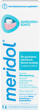 meridol bain de bouche antibactérien, 400 ml