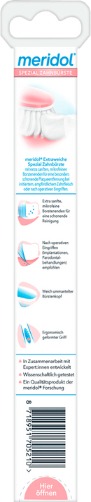 meridol Brosse à dents spéciale extra douce, 1 pièce