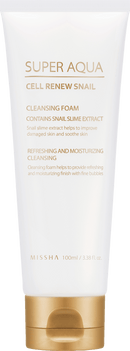 MISSHA Reinigingsschuim Super Aqua Cell Renew Snail, 100 ml