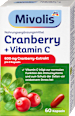 Mivolis Cranberry + Vitamine C Capsules, 60 stuks, 68 g