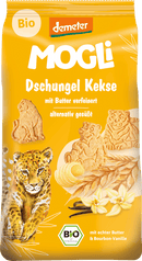 MOGLi Biscuits pour enfants Biscuits au beurre dès 3 ans, 125 g