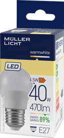 Müller Licht LED-druppel 40W E27 470 lm, 1 stuk