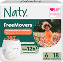 Naty Babybroekjes maat 6 (14-20 kg), 18 stuks