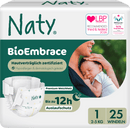 Naty BioEmbrace-luiers maat 1 (2-5 kg), 25 stuks