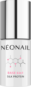 Neonail UV Base Coat Protéine de Soie 6 en 1, 7,2 ml