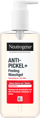 Neutrogena Gel Lavant Anti-Boutons+ Peau Impure, AHA/ PHA / BHA, 200 ml
