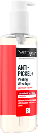 Neutrogena Gel Lavant Anti-Boutons+ Peau Impure, AHA/ PHA / BHA, 200 ml