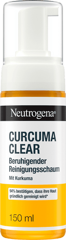 Neutrogena Reinigingsschuim Curcuma Clear, 150 ml