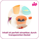 Nip Snack box avec couvercle, 6 pièces