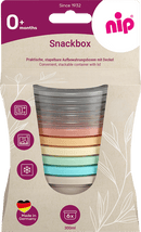Nip Snack box avec couvercle, 6 pièces