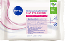 NIVEA 3-in-1 verzorgende make-updoekjes, 25 stuks