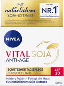 NIVEA Crème de Jour Vital Soy Anti Age, SPF 30, 50 ml