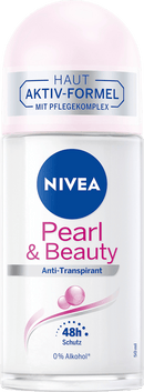 Déo Roll-on anti-transpirant NIVEA Pearl &amp; Beauty, 50 ml