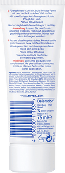 NIVEA Crème déodorante anti-transpirante Dry Comfort, 75 ml