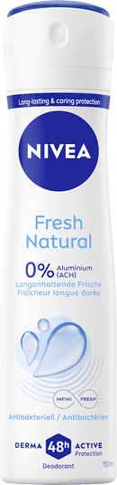 NIVEA Deo Spray Déodorant frais naturel, 150 ml