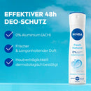NIVEA Deo Spray Déodorant frais naturel, 150 ml