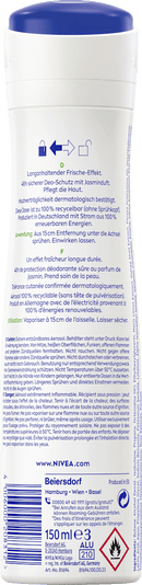 NIVEA Deospray Fresh Pure, 150 ml