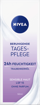 Crème visage NIVEA Essentials Peaux sensibles SPF 15, 50 ml