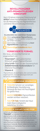NIVEA Crème de Jour Fluide Cellulaire Lumineuse Anti-Taches SPF 50, 40 ml