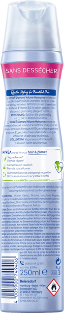 NIVEA Haarspray Diamant Volume, 250 ml