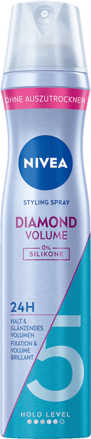 NIVEA Hairspray Diamond Volume, 250 ml