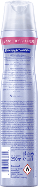 Laque NIVEA Diamond Shine, 250 ml