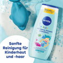 Nivea Kids Kids Gel douche et shampoing 3 en 1 parfum pomme, 250 ml