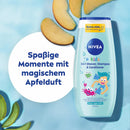Nivea Kids Kids Gel douche et shampoing 3 en 1 parfum pomme, 250 ml