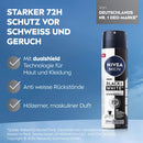 NIVEA MEN Antitranspirant deospray Black & White Invisible Original, 150 ml